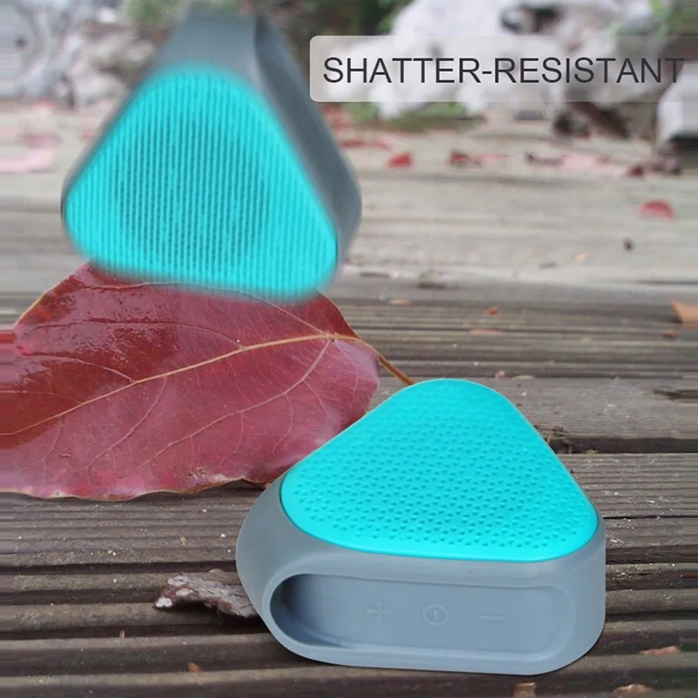 Bluetooth водонепроницаемый анти-падение shockproofportable динамик Bluetooth 4,1+ EDR класс II тонкий легко носить с собой треугольный дизайн 1007
