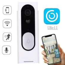 Умная Wi-Fi видеокамера на дверной звонок визуальный домофон с Chime ночного видения IP дверной звонок беспроводной домашней камеры безопасности