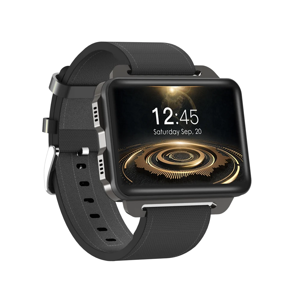 

Quad-core 2.2 inch IPS screen DM99 smartwatch update 1GB + 16GB Android 5.1 OS 1.3 MP camera 3G network GPS wifi Mah battery 130