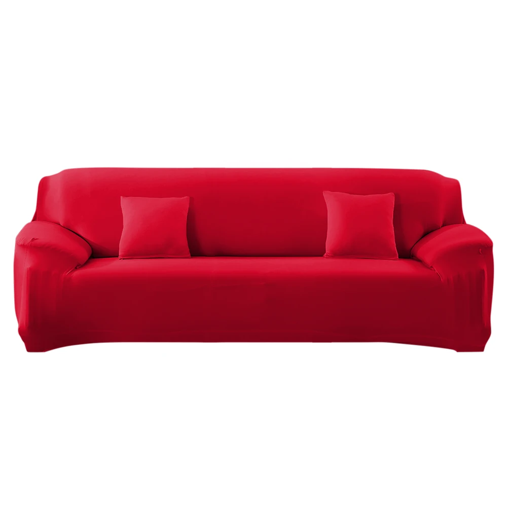 Polyester Sofa Covers For Living Room Spandex Stretch Sofa Cover Strapless Slipcover Removable Washable Sofa Cover Elastic