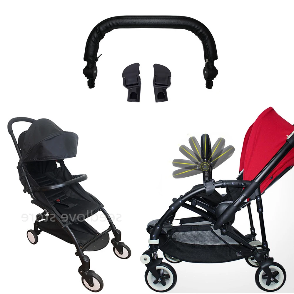 para Todo Tipo de Cochecitos de Beb/é Negro No T/óxico Barra de Parachoques Manija Cubierta Impermeable 5PCS Cubierta de Brazo de Cochecito de Beb/é