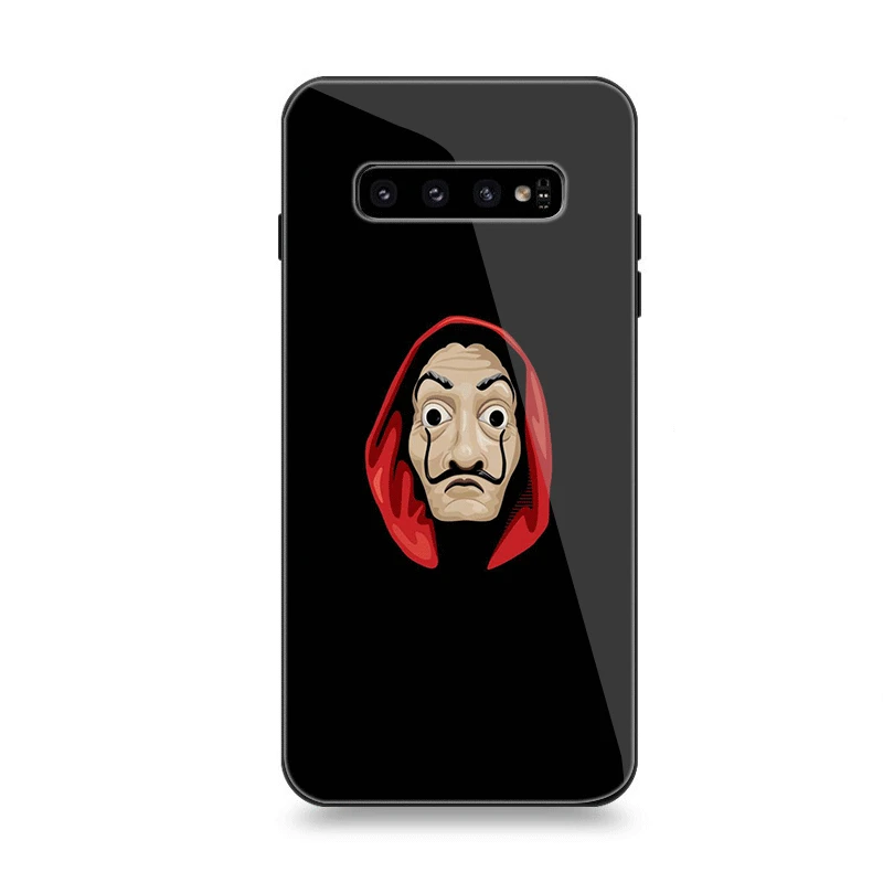 G4 Чехол для телефона стекло для samsung A10 A20 A30 A40 A50 A60 A70 S7 Edge S8 S9 S10 Plus крышка ТВ серии деньги Heist дом бумаги - Цвет: G4