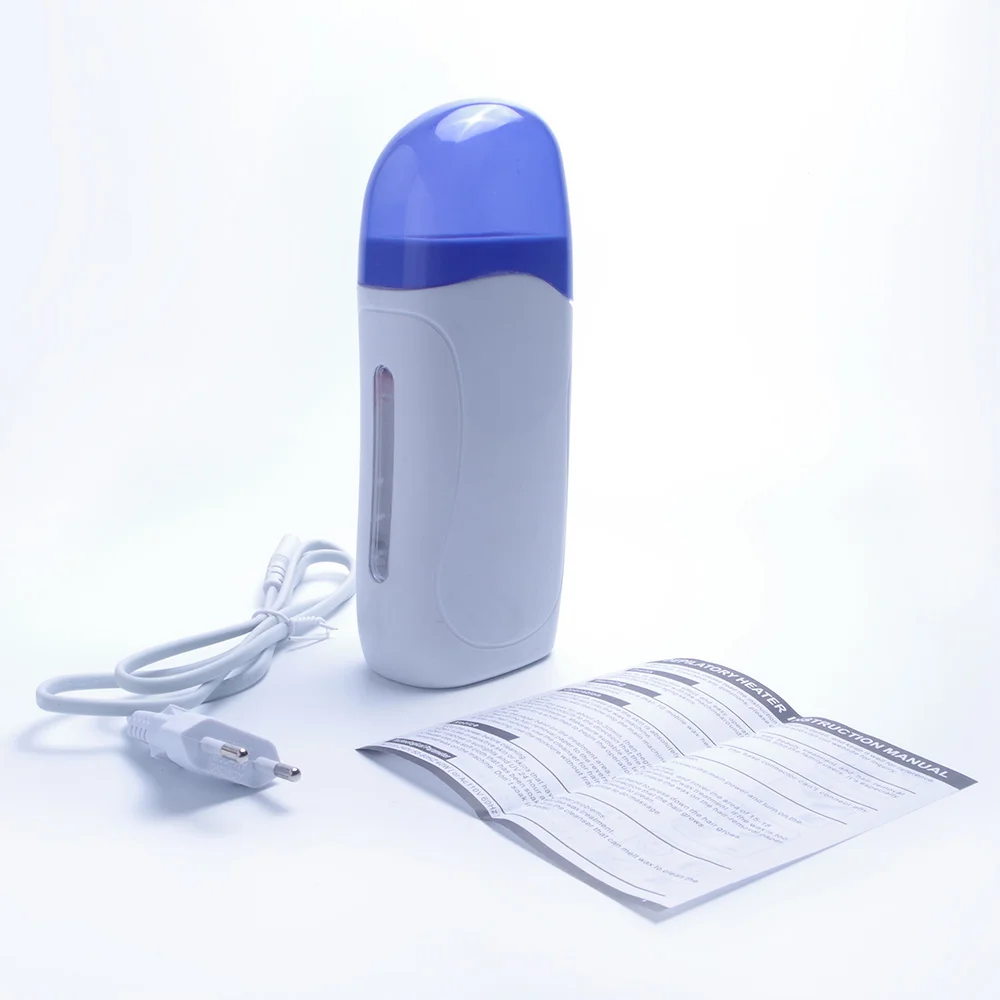 Profissional da Remoção do Cabelo da Cera com ue Portátil do Depilador Única Máquina Depilatória Handheld Eua Plug Rolo no Calefator Depilatório - 13 do cabelo da cera com ue eua