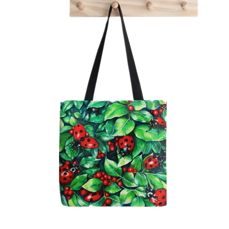 Shopper La Primavera Three Graces Printed Tote Bag women Harajuku shopper handbag girl Shoulder shopping bag Lady Canvas Bag