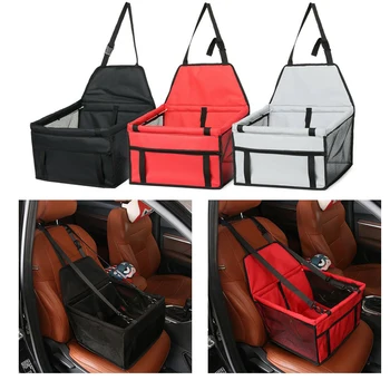 

Pet Dog Cat Car Seat Kennel Puppy Safe Travel Belt Booster Carrier Outdoor