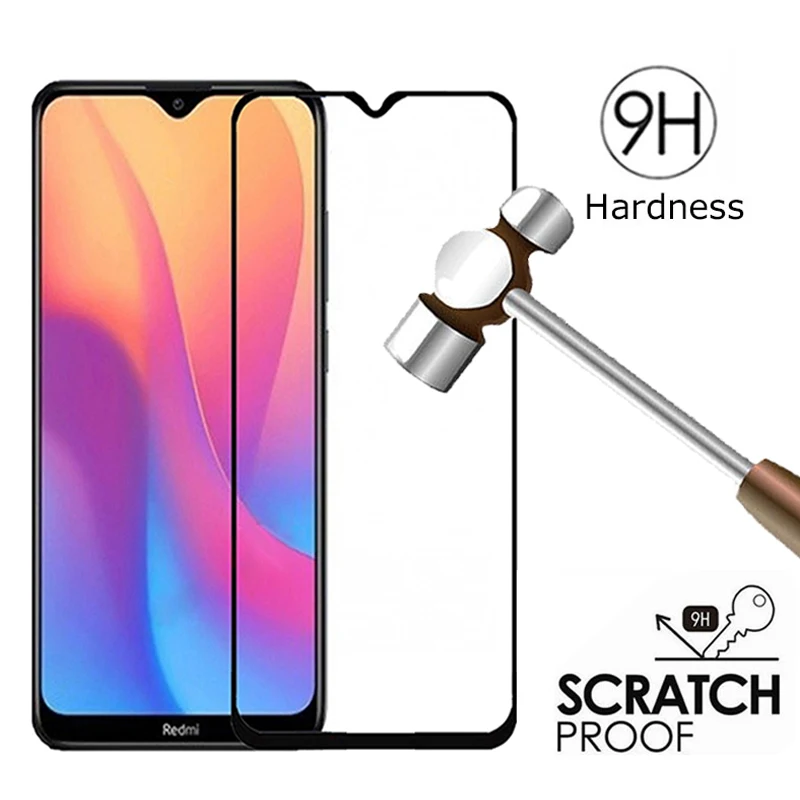 3 шт полное покрытие из закаленного cтекло на редми нот 8 про Xiaomi Redmi 8A cтекло Redmi-Note-8-Pro редми-8 Защита экрана cтекло редми 8a cтекло redmi 8a Защитная стеклянная пленка