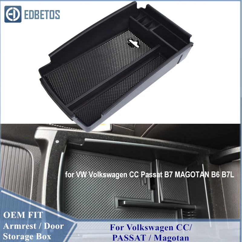 Подлокотник для V W Volkswagen CC Passat B6 B7 2006 2016 центральный ящик хранения подлокотник