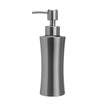 

Hotel Home Pump Bottle Stainless Steel Kitchen Durable Push Type Soap Dispenser Liquid Bathroom Shower Gel Lotion Office