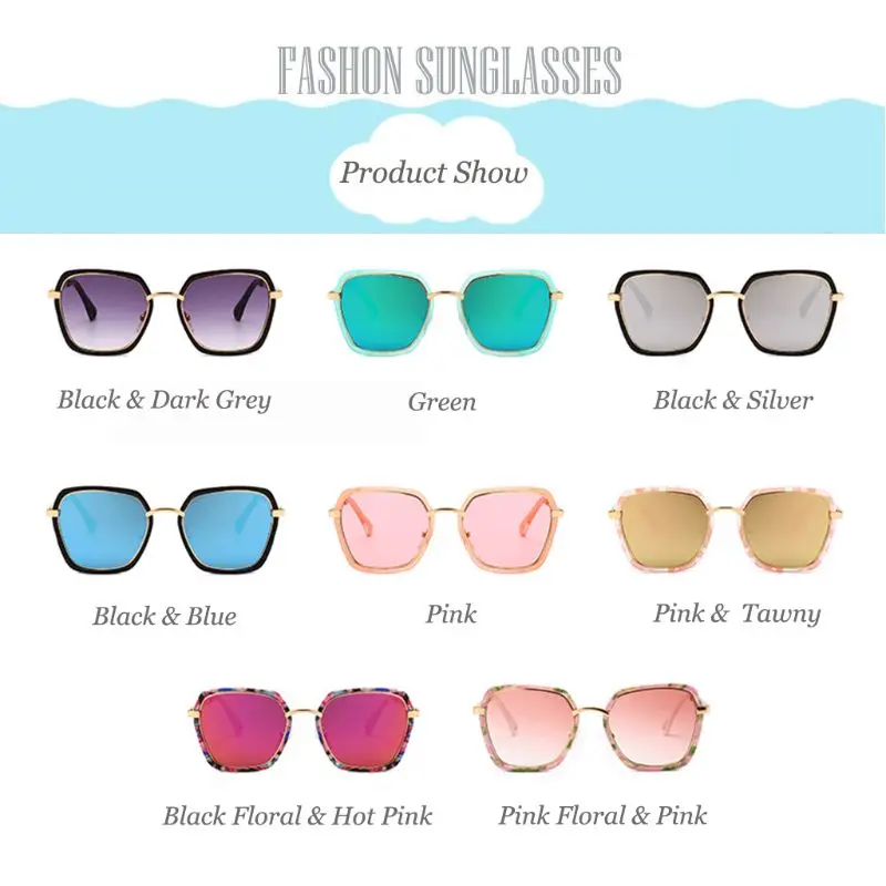 

2019 Kids Punk Round Square Sunglasses Baby Boys Girls Metal Sun Glasses UV400