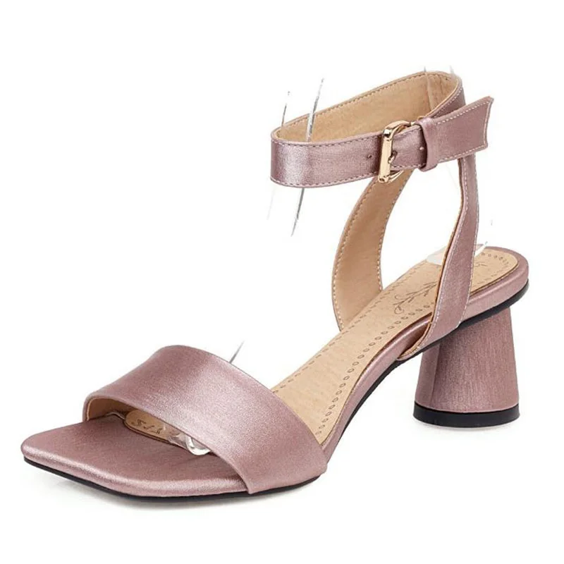 ladies pink sandals