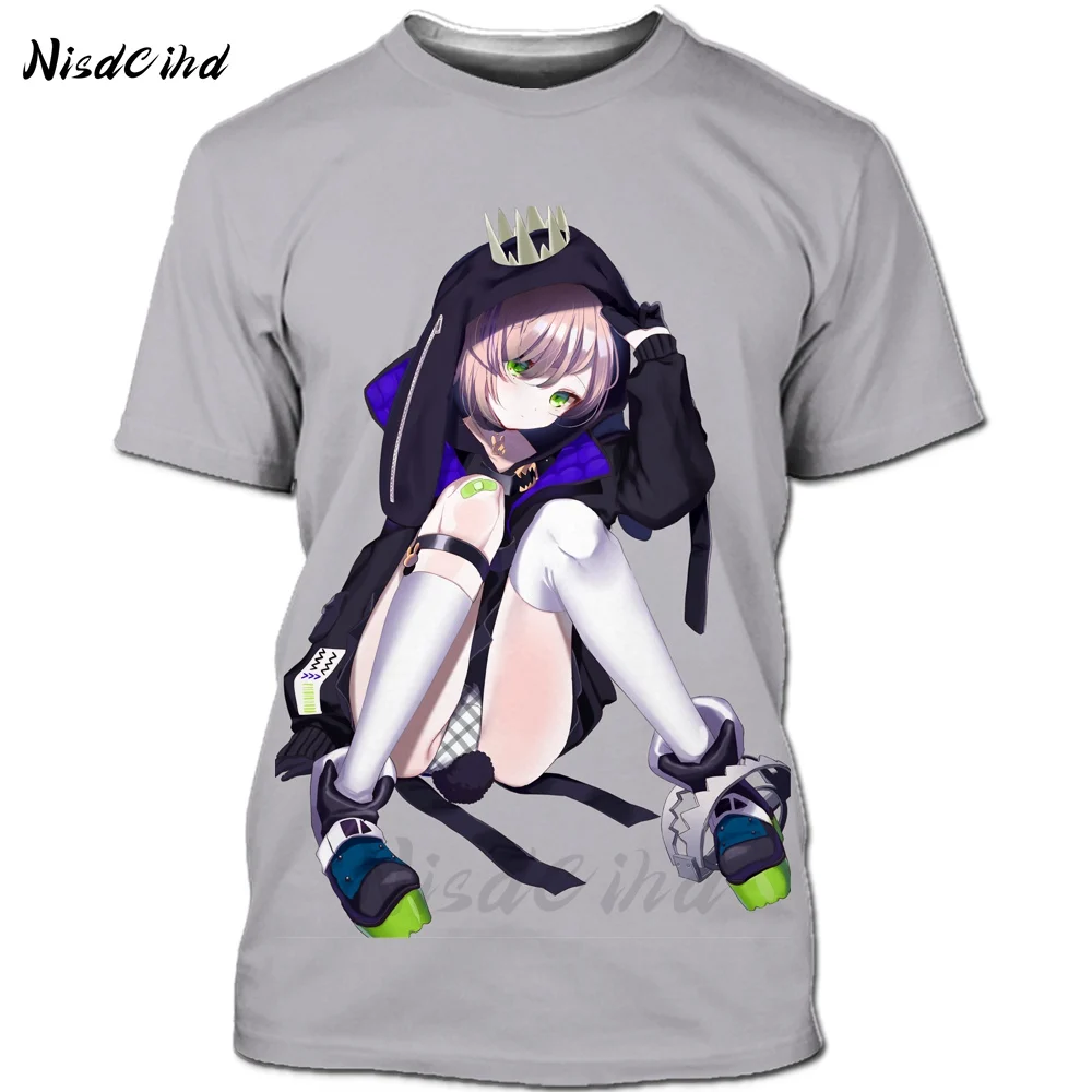 Hentai Shirt Men 3d Print Japan Sexy Girl Anime T Shirt Short Sleeve T-shirt Waifu Bikini Cosplay Hip-Hop Streetwear Funny Shirt (4)