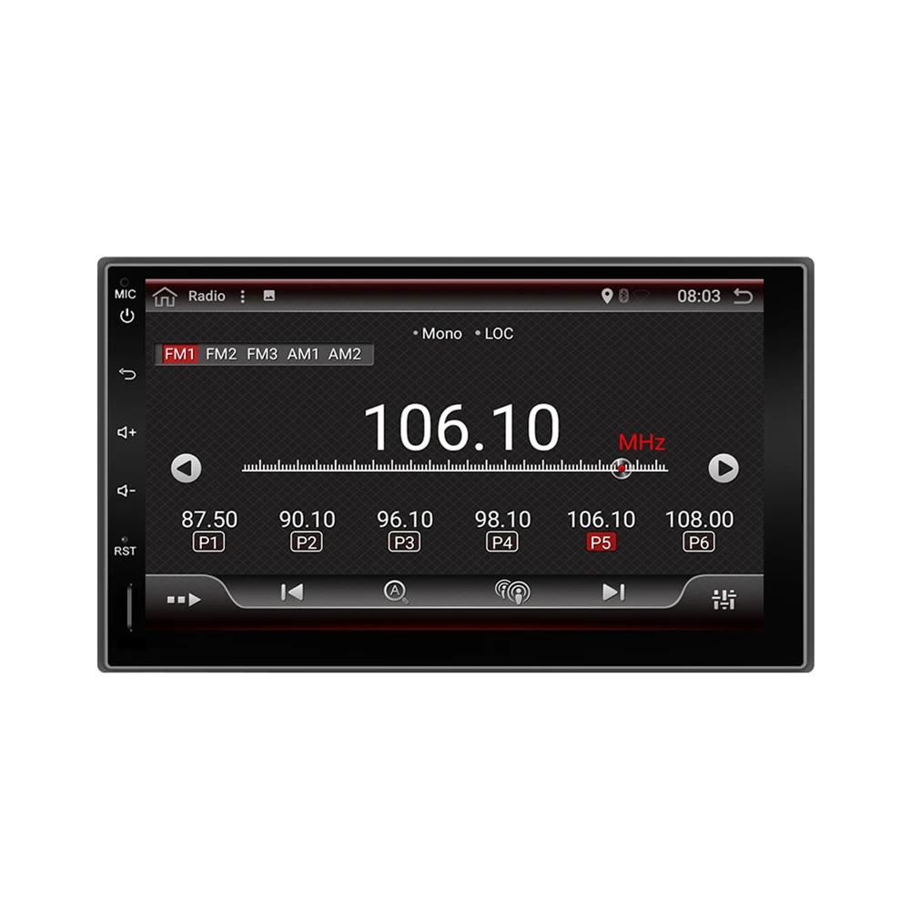  YUEHOO 10.1 Inch 2 DIN Android 9.0 Car Radio Stereo 8 Core 4+32G MP5 Multifunction Player 4G WIFI b