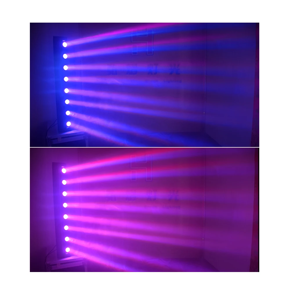 Led 8x12 Вт движущийся луч сценический эффект огни RGBW 4в1 смешивание цветов для DJ диско клуба вечерние, свадебные, рождественские