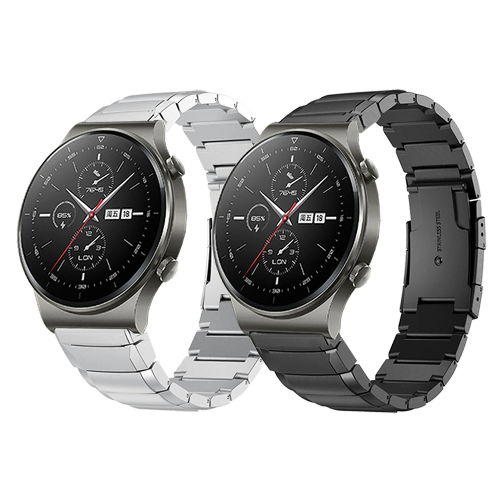 Metal Stainless steel Watchband Band For HUAWEI Watch GT 2 Pro Strap For  HUAWEI GT2 46MM/Honor Watch GS Pro/MagicWatch Bracelet|Watchbands| -  AliExpress
