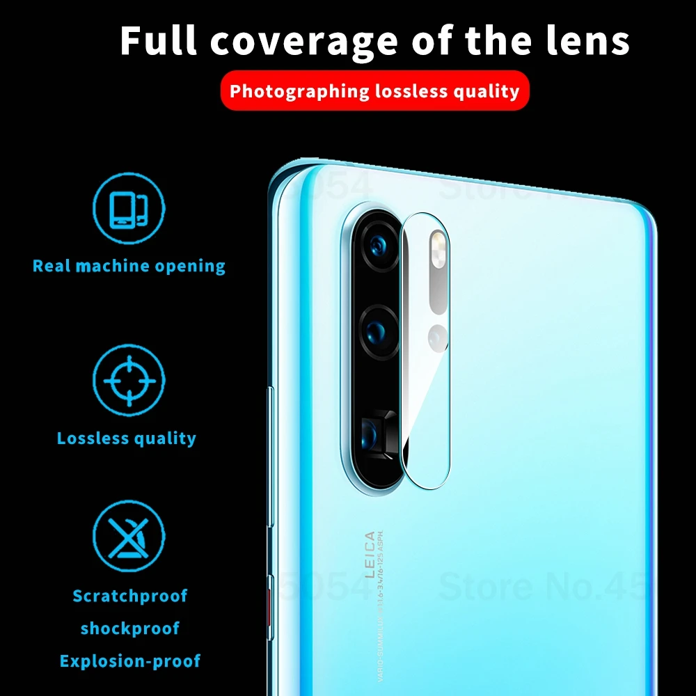 Стекло для объектива камеры 9D Huawei P30 P20 Lite Pro Nova 3e 4e P Smart 2019 защита экрана задней