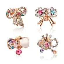 Лидер продаж маленький воротник булавка Южная Корея парфюм на подвеске Мода горный хрусталь корсаж Brothers иглы заводская цена прямые продажи