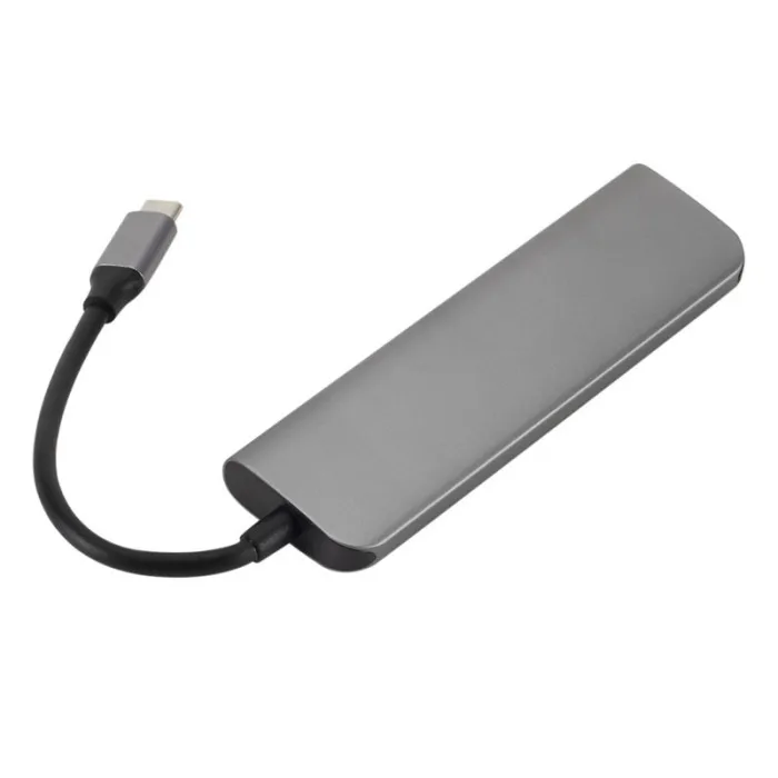 Тип C адаптер HDMI VGA USB концентратор с 3 портами(стандарт 3,0 PD конвертер для Macbook VH99