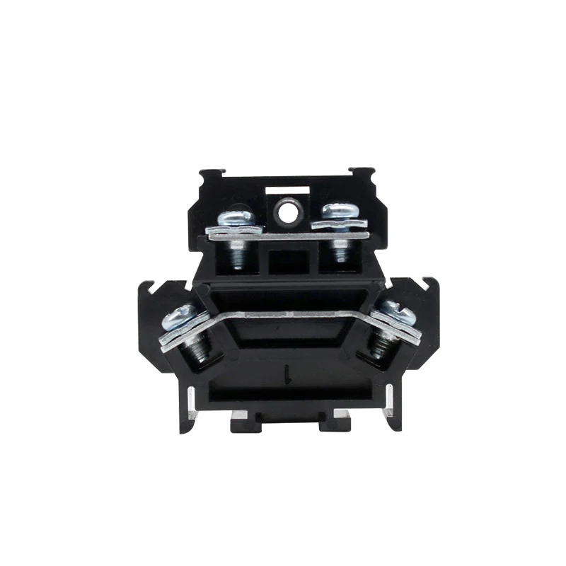 

10pcs Double-layer terminal board Full copper TBD-30A fixed rail type combined terminal block