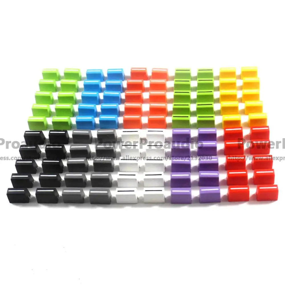 Channel Crossfader Fader Cap Knob 100pcs/lot Fit for RANE 57 TTM57 TTM57sl TTM57mk2 audio mixer pot mixer fader