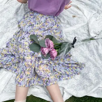 

2020 Summer Printed Skirts For Girls Baby, Princess Kids Fashion Skirts Wholesale 6 pcs/lot, Free Shipping