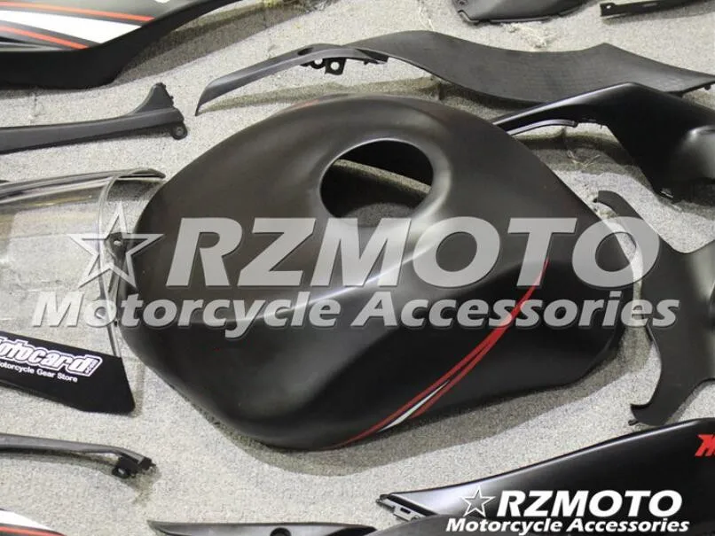 4 подарки ABS литьевая форма мотоцикл Полный обтекатели подходит для Kawasaki ZX-6R 09 10 11 12 2009-2012 набор на заказ матовый черный хороший