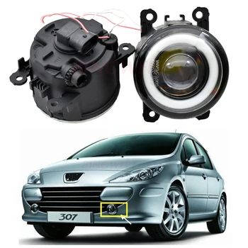 

2PCS High bright Car LED Fog Lights with Angel eye H11 For P-eugeot 307 Hatchback 3A 3C 2000-2008 For 307 SW 3H Estate 2002-2007