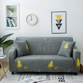 

Chair L-style Sofa Case Single/two/three Seat Couch Cover Stretch Slipcovers Sectional Elastic All-inclusive For Living Room