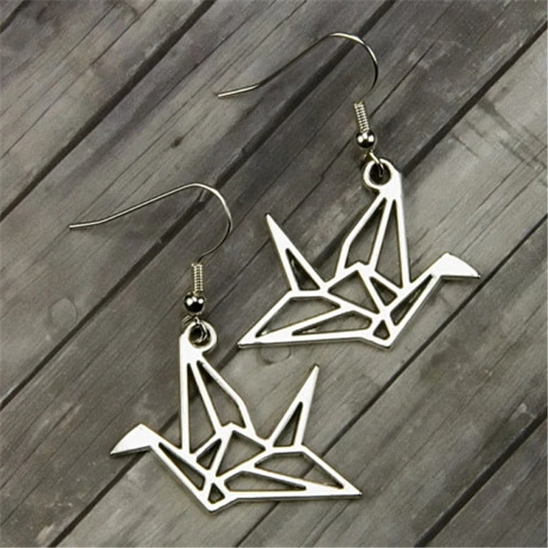 crane drop earrings - Image 2