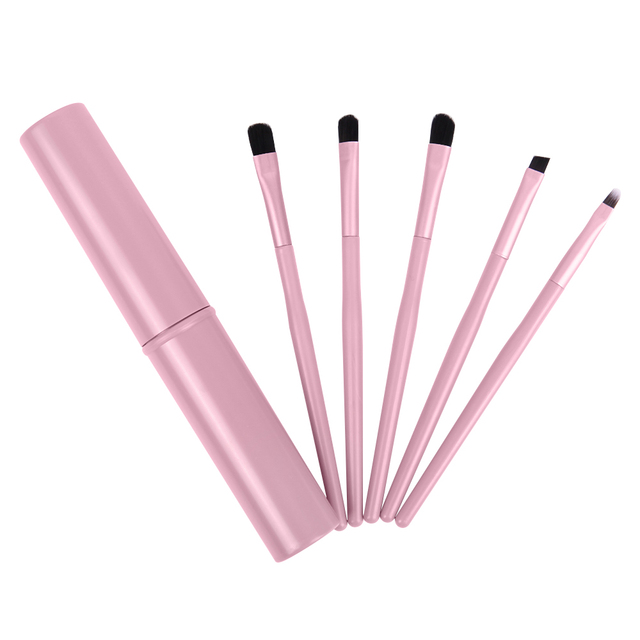 Colors Makeup Brushes Set Portable Natural Soft  Hair Brushes Eye Shadow  Eyeliner Lip Brushes Blending Eye Makeup Brushes