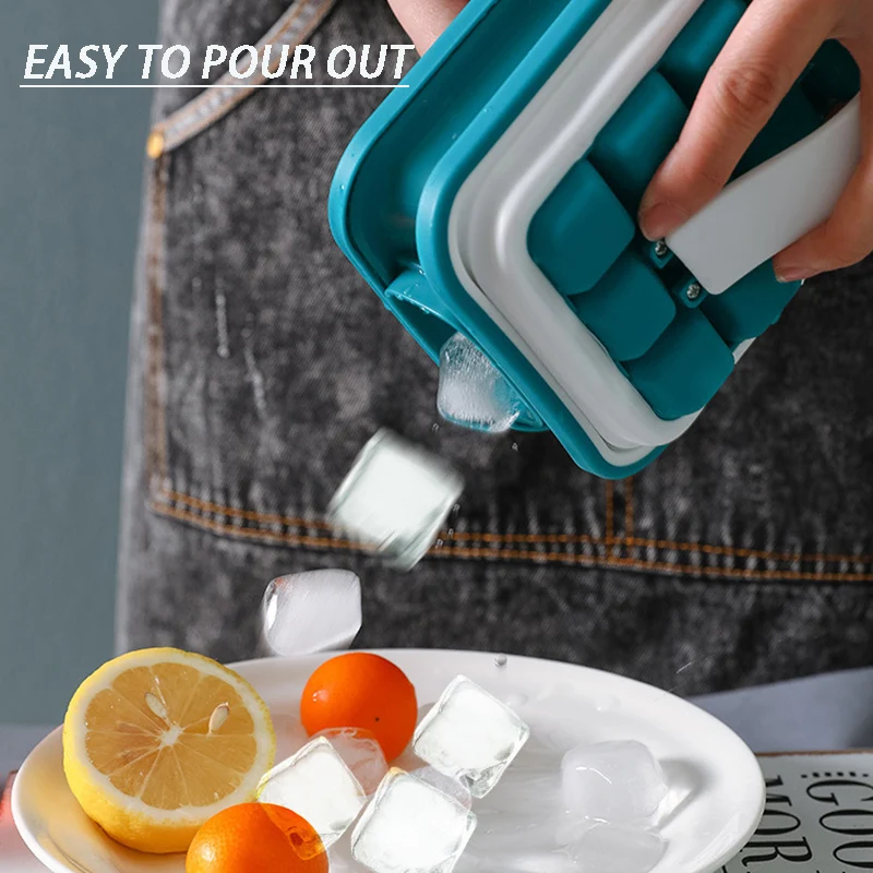 free shipping!!!- DIY Ice Cube Tray Molds 36 Grids Silicone Frozen/Iced
Juice Beer Drink Kettle Bag Bottle Beverage Cooler Ice Maker Storage Box