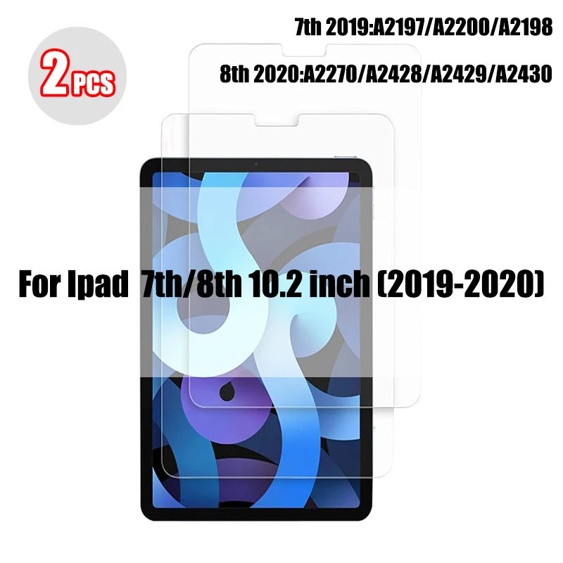 wall mount tablet holder 2PC Tempered Glass Screen Protector for IPad Pro 11 10.2 10.5 10.9 Air 4 3 2 Tablet Screenprotector for I Pad Mini 6 5 2020 2021 ipad mini decal Tablet Accessories