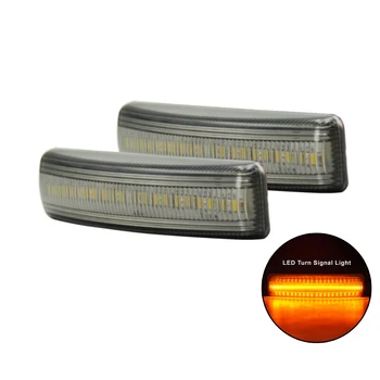 

LED Side Marker Lamps Smoked Amber XZQ100210L 2pcs IP67 waterproof New