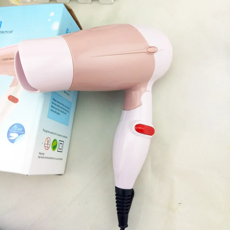 

NEW 220V Mini Hair Blow Dryer Traveller Hair Dryer Compact Blower Foldable Portable