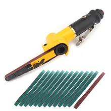 Ponceuse à courroie à Air 10x330mm, adaptateur de ponçage, bricolage pneumatique, meuleuse d'angle à courroie, pièces de soudage, 16500 tr/min