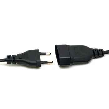 

European EU Schuko CEE VDE Male to Female Power Extension Cord Cable for PC Computer PDU UPS 0.5M/1M/2M
