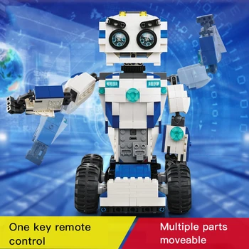 

Intelligent RC Robot Building Blocks Action Figure Multi-Function Dancing Remote Control Robot Technic Educational Toys For Boys