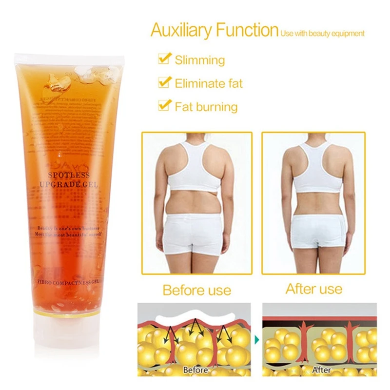 300ML Fats Burning Gel Ultrasonic Massage Rf Cavitation Body Slimming Skin Firming Lifting Tighten Inject For Beauty | Красота и