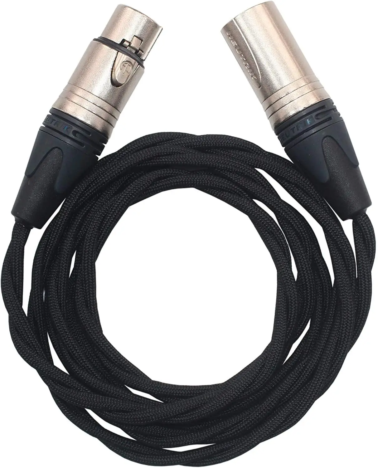 Headphone Extension Cable Audio Extension Cable 4 Pin XLR Balanced Male to 4 Pin XLR Balanced Female Extension Cable