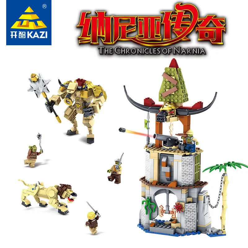 

KAZI Narnia of Legend Series Building Blocks Children'S Educational Fight Inserted Assembled Model Toy 87020-87021