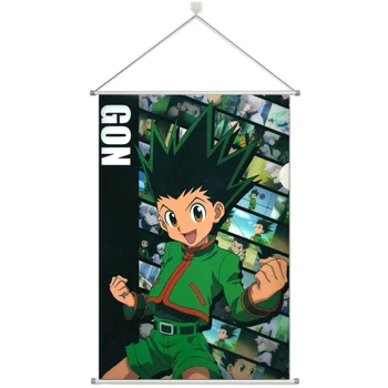 

Anime Hunter X Hunter Killua Personalize Customer Made Alloy Fabric Wall Poster Scroll 60x90cm 24x36inches