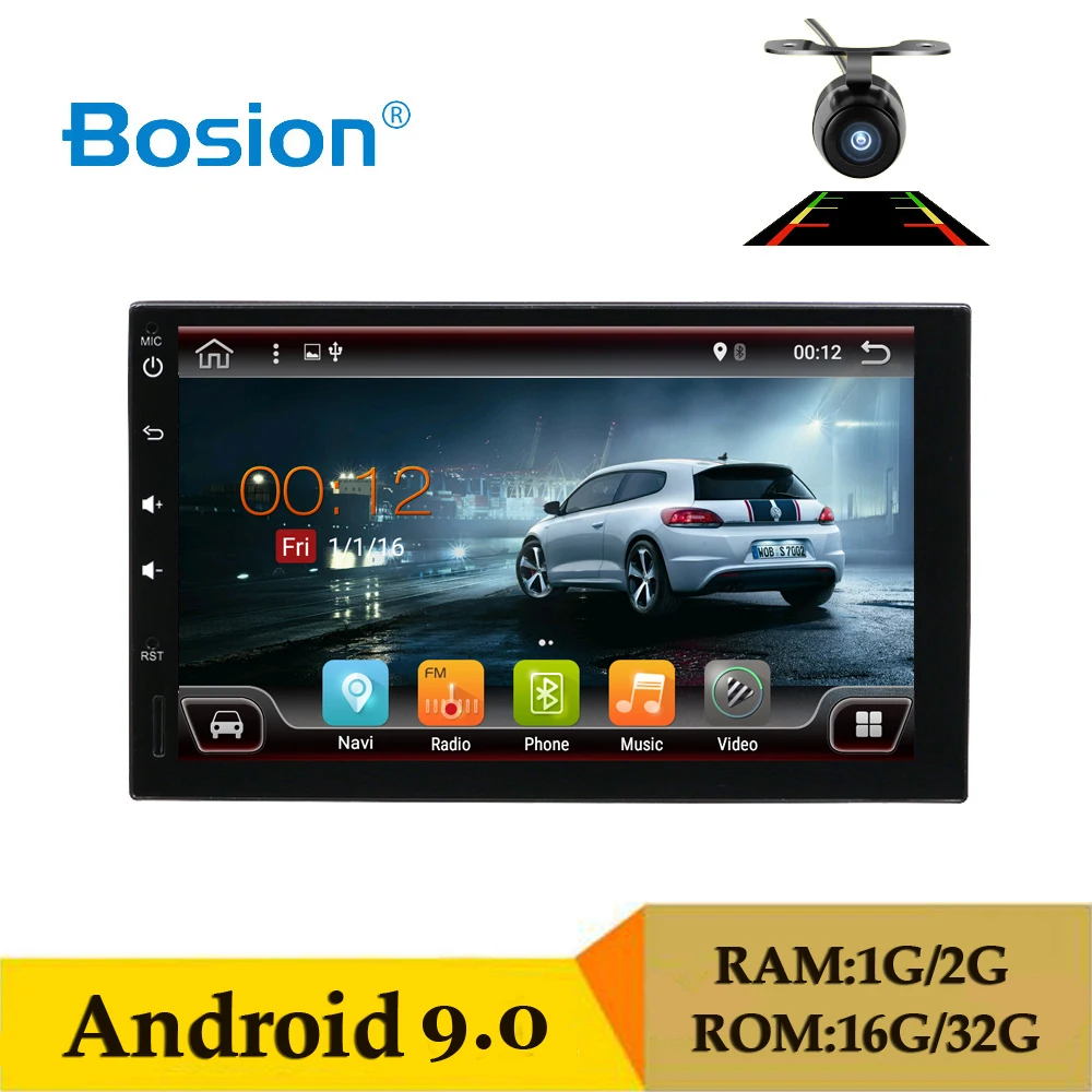 Android 7,1 автомобильный dvd-плеер 7 ''Универсальный 2 Din Автомобильный Радио gps навигация fit nissan Qashqai аудио автомобильное радио bluetooth Поддержка SWC