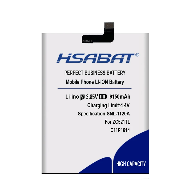 HSABAT C11P1614 6150 мАч аккумулятор для asus Zenfone Peg asus 3s Max ZC521TL X00GD