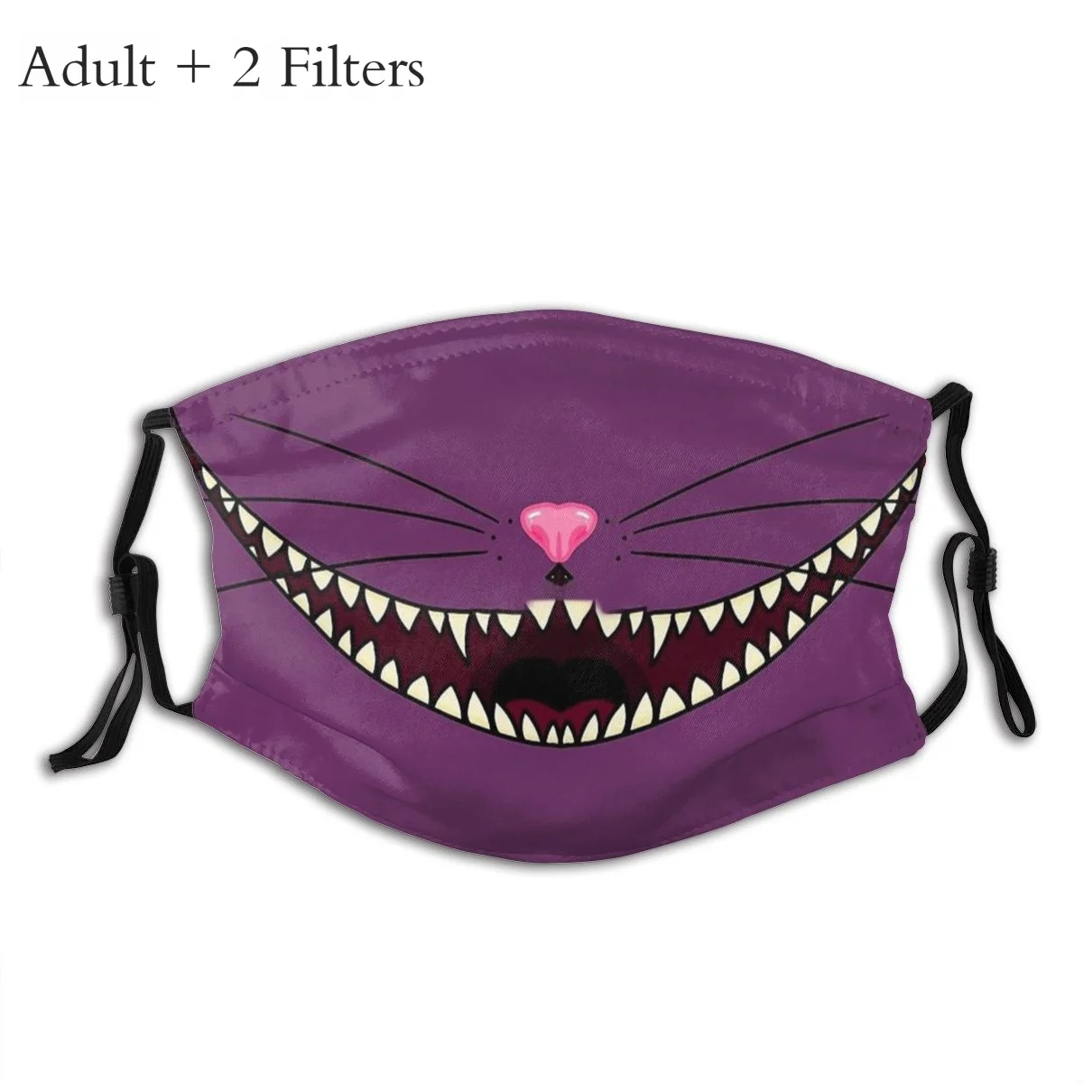 Cheshire Smile Washable Mouth Mask Cheshire Cat Alice's Adventure in Wonderland Reusable Face Filters Anti Haze