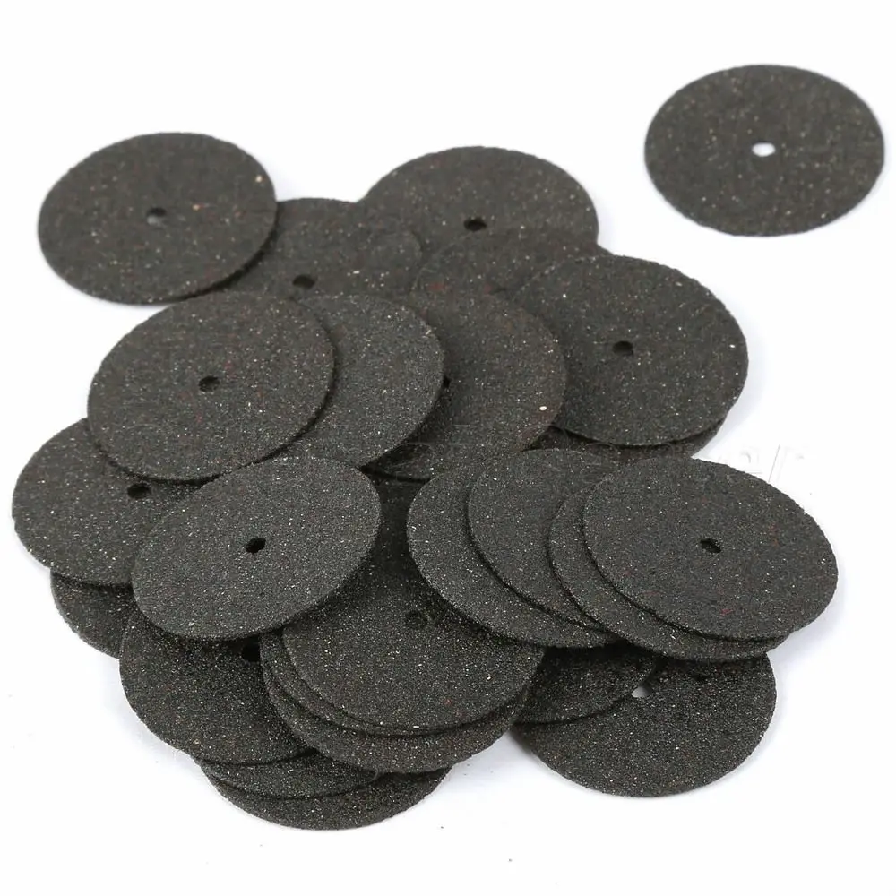 36 Discs Dremel Rotary Tool Cut Off Wheels Disc 24mm Reinforced with 1 Tube 0.6mm thick cut metal/plastic rotary tool cut wheels