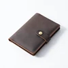 Leather Passport Cover Men Vintage Business Travel Wallet Genuine Leather Covers for Passports Document Travel Organizer ► Photo 1/6