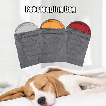 

Foldable Large Waterproof Dog Sleeping Bag Pet Bed Backpack Warm Dog Pad With Portable Storage Bag Feature