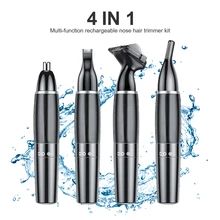 

4 IN 1Nose and ear trimmer for Men hair removal nose clipper cut haircut shaver machine razor epilator Clipper nariz tondeuse