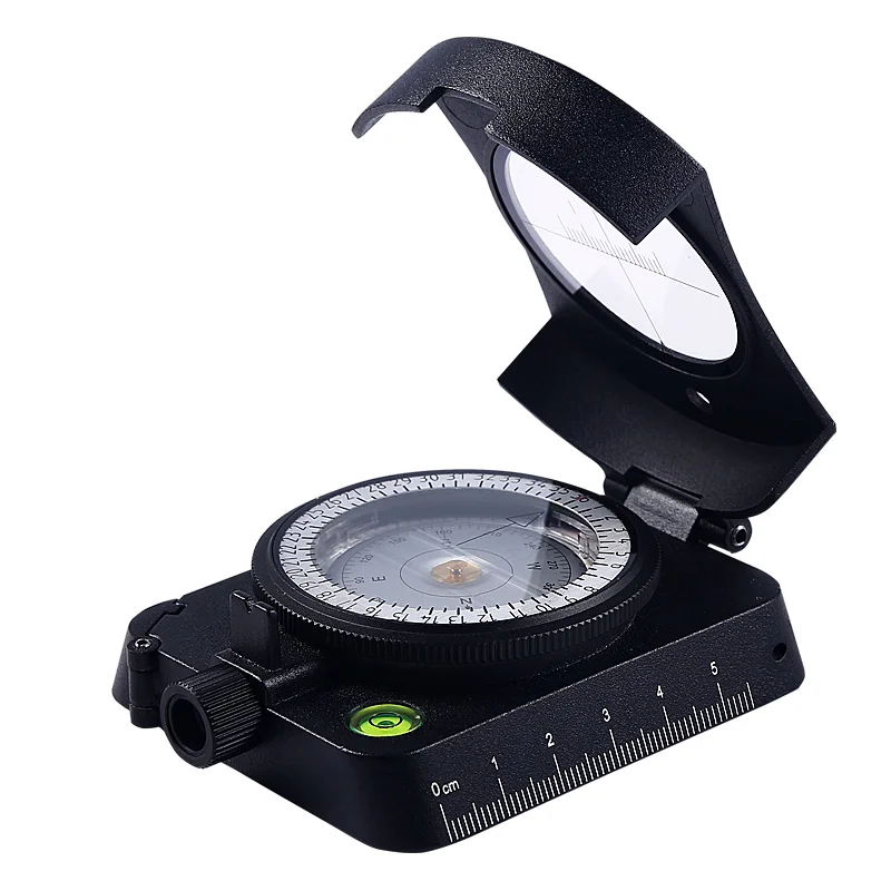 

Eyeskey Professional Waterproof Compass Survival Compass with Led Lamp Map Measurement Military Grade with battery