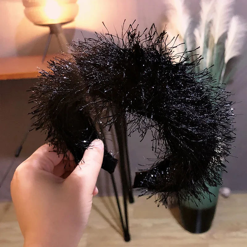Korean Version Temperament Simple Hair Hoop Korean Buison Woman Knotk Hair Card Headpiece Press Shampoo Wash Face