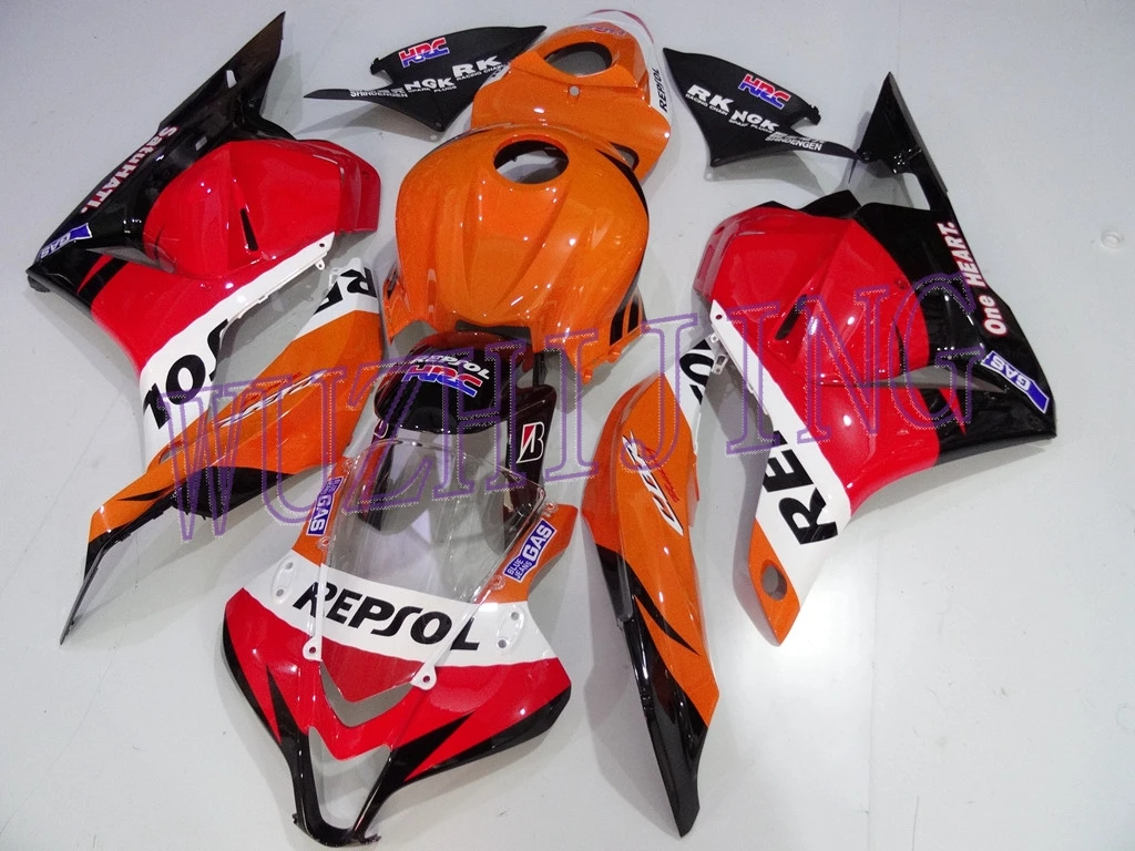 Пластик Обтекатели для Honda CBR600RR 09 10 Обтекатели CBR 600 RR 2009 Пластик Обтекатели CBR 600 RR 2009-2012